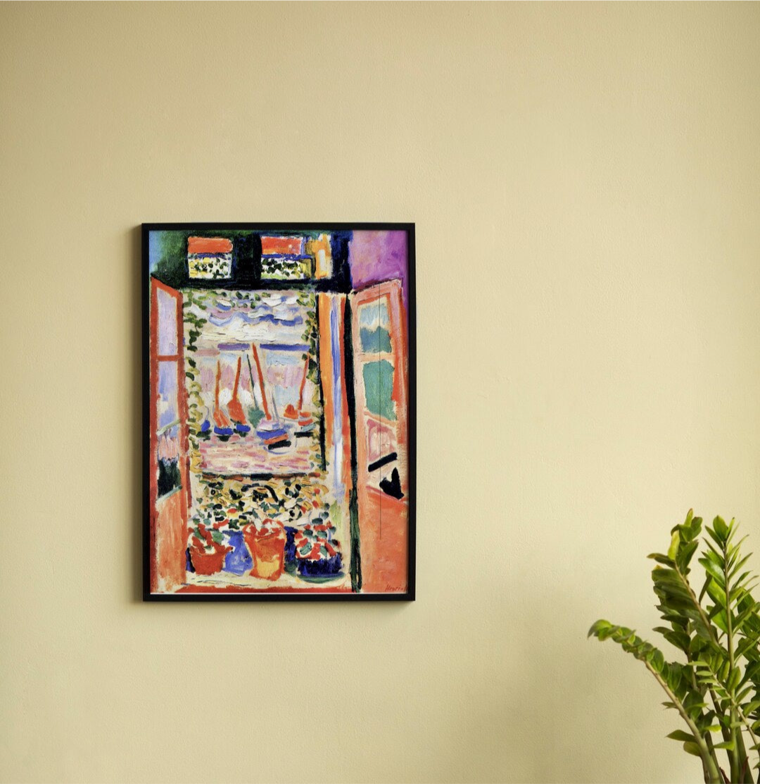 Henri Matisse plakat - Open window