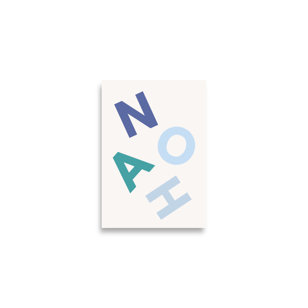 Noah - Plakat med navn