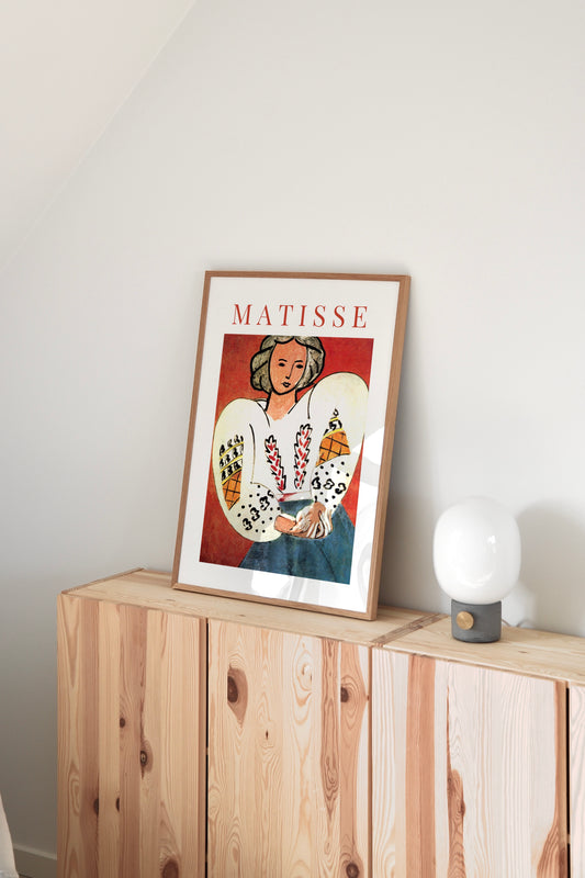 Den rumænske bluse – Henri Matisse plakat