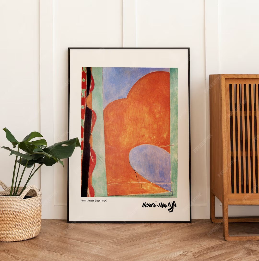Matisse plakat orange