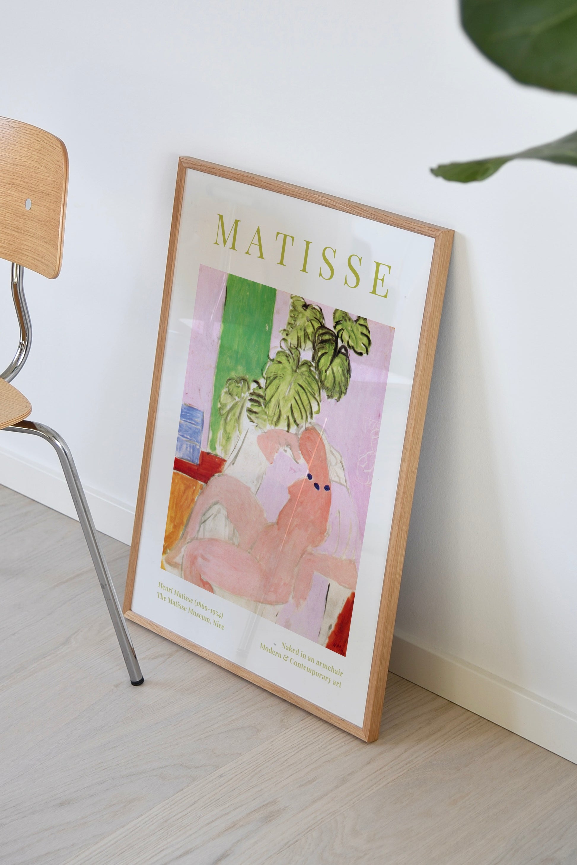 Matisse plakat - naked in an armchair