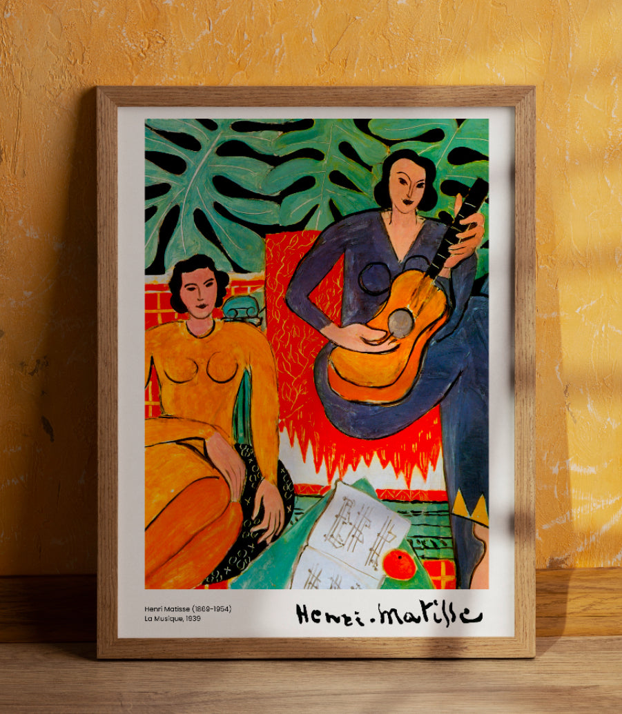Matisse plakat 70x100 - La Musique
