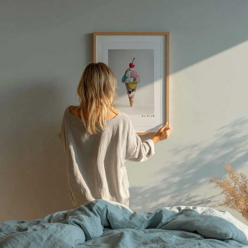 Sundae stitch up plakat