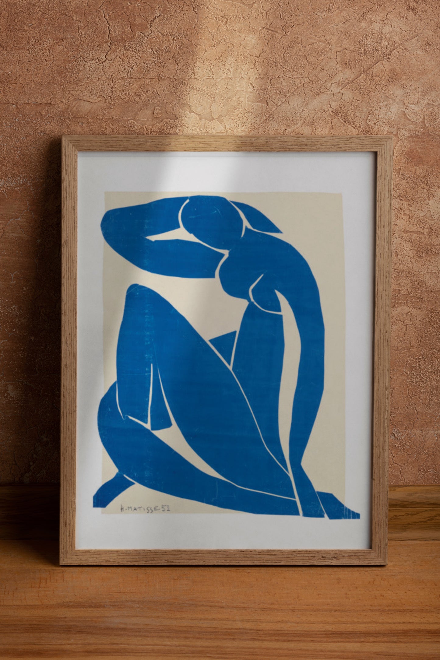 Matisse plakat blå