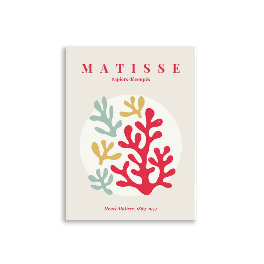 Color harmony - Matisse plakat