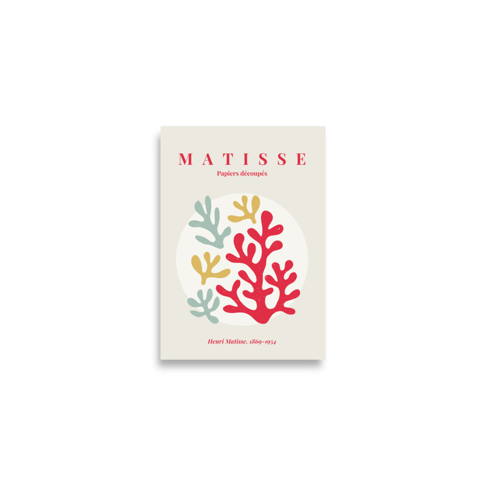 Color harmony - Matisse plakat